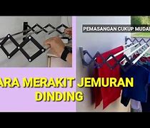 Cara Memasang Jemuran Aluminium Kecil Di Dinding